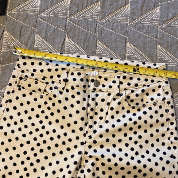 Polka dot skinny jeans NWOT. - Picture 7 of 8